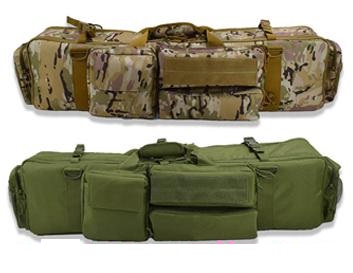 Tactical M249 outdoor loading gun bag, large double-layer shoulder crossbody fishing bag 