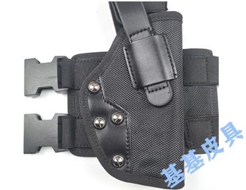 Oxford cloth tactical quick pull large and small leg gun holster leg gun bag 