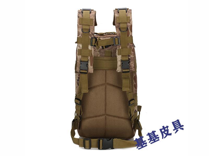 Military fanatic tactical backpack, outdoor sports mountaineering bag, Oxford cloth bag 