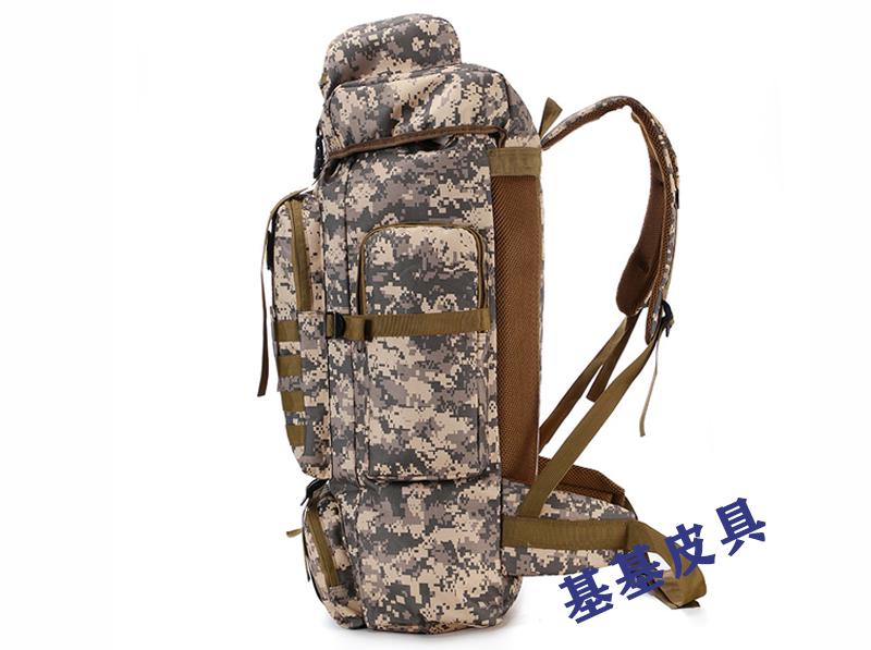 New high-capacity tactical sports backpack 80L luggage bag 