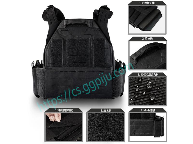 Quick detachable vest outdoor Molle multifunctional tactical vest lightweight protective vest 