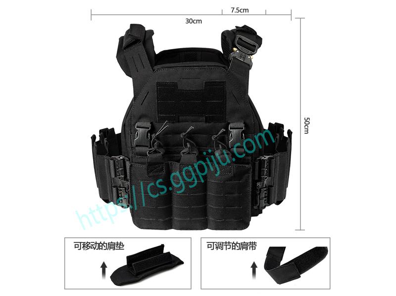 Quick detachable vest outdoor Molle multifunctional tactical vest lightweight protective vest 