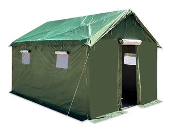 Outdoor rain-proof construction project thickening emergency relief living people with disaster relief breeding warm canvas construction tent 