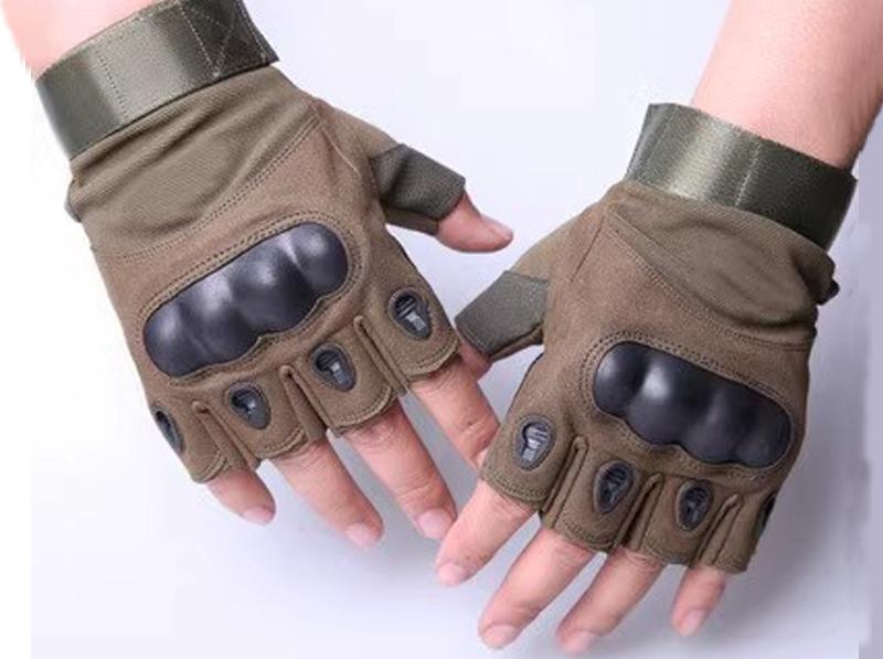 Special Forces Half Finger Gloves Outdoor Sports Tactical Training Military Fans Anti slip and Wear resistant Fitness Cycling 