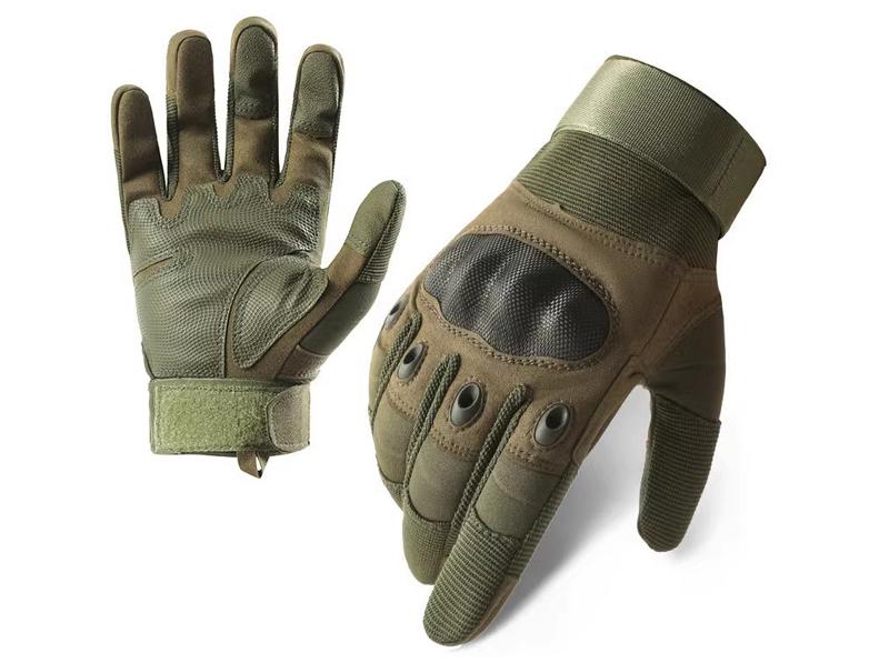 Tactical gloves, soft shell protective pad, long finger touch screen combat, anti slip outdoor military enthusiast riding gloves