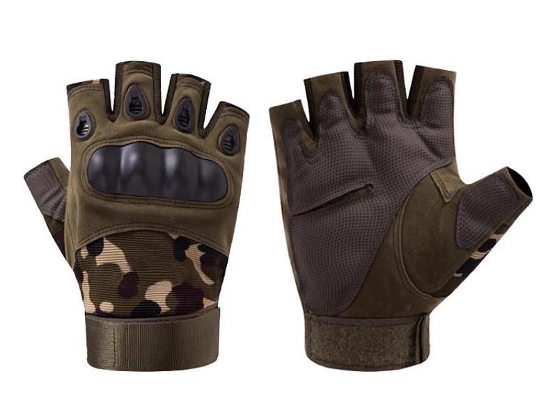 Special Forces Half Finger Gloves Outdoor Sports Tactical Training Military Fans Anti slip and Wear resistant Fitness Cycling 