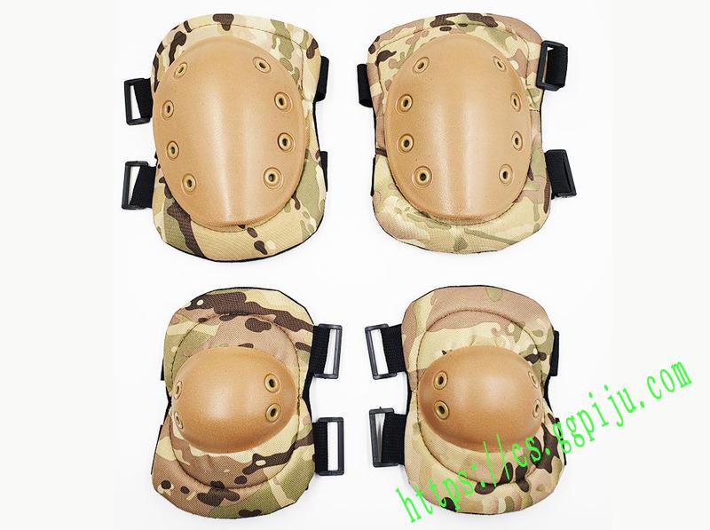 Motorcycle protective gear outdoor riding knee protector sports knee protector elbow four-piece equipment knee protector training 