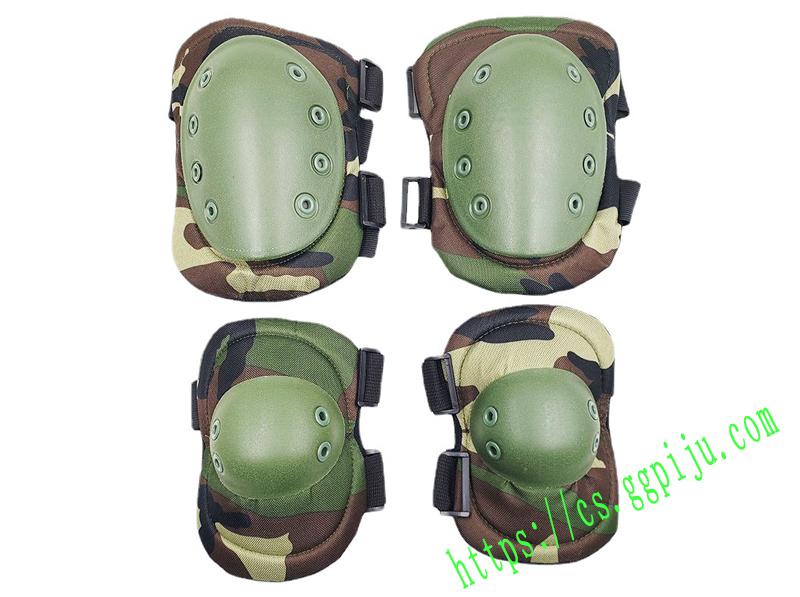 Motorcycle protective gear outdoor riding knee protector sports knee protector elbow four-piece equipment knee protector training 