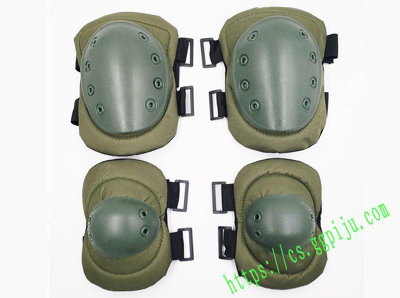 Motorcycle protective gear outdoor riding knee protector sports knee protector elbow four-piece equipment knee protector training 