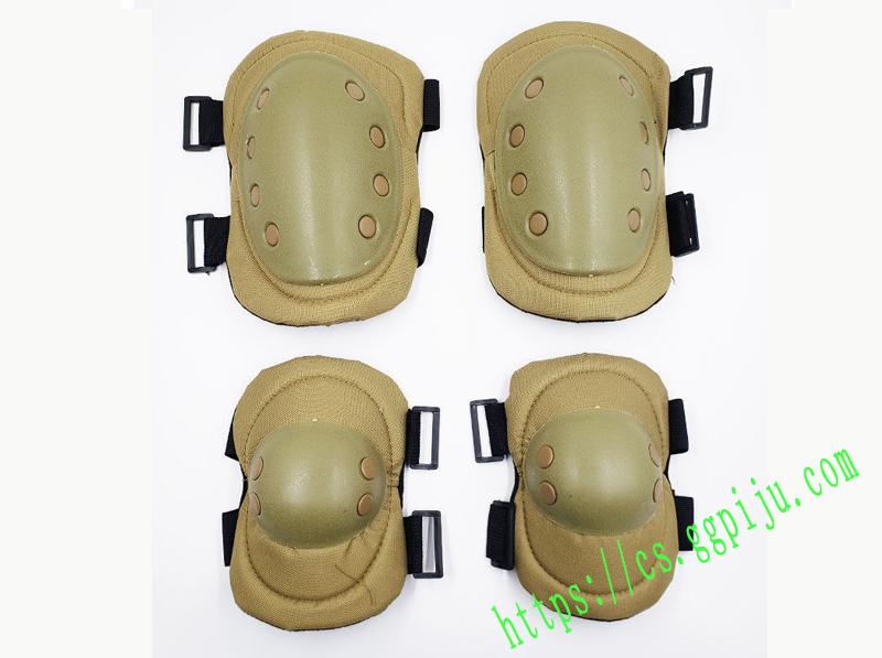 Motorcycle protective gear outdoor riding knee protector sports knee protector elbow four-piece equipment knee protector training 