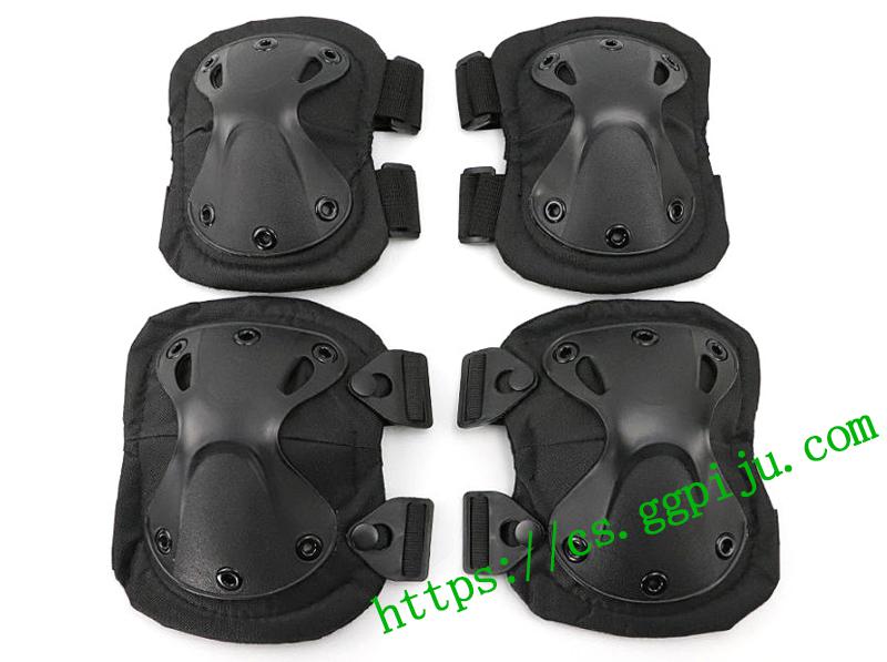 Knee and elbow protection four-piece kneel crawling training combat equipment wrist protection
