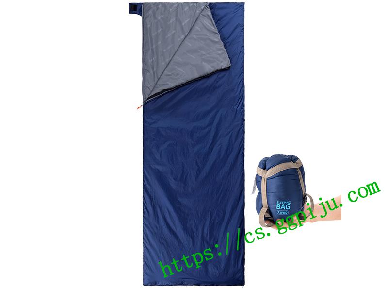 Ultra lightweight and portable mini sleeping bag, thin outdoor travel, camping, lunch break, cotton sleeping single and double envelope sleeping bag 