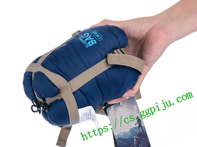 Ultra lightweight and portable mini sleeping bag, thin outdoor travel, camping, lunch break, cotton sleeping single and double envelope sleeping bag 