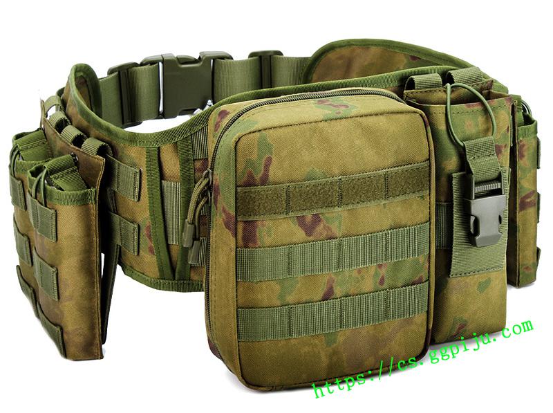 Camouflage tactical belt waist cover multifunctional carrying MOLLE belt manufacturer wholesale 