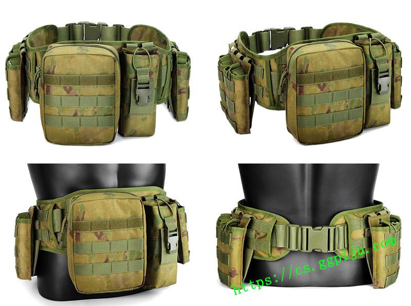 Camouflage tactical belt waist cover multifunctional carrying MOLLE belt manufacturer wholesale 