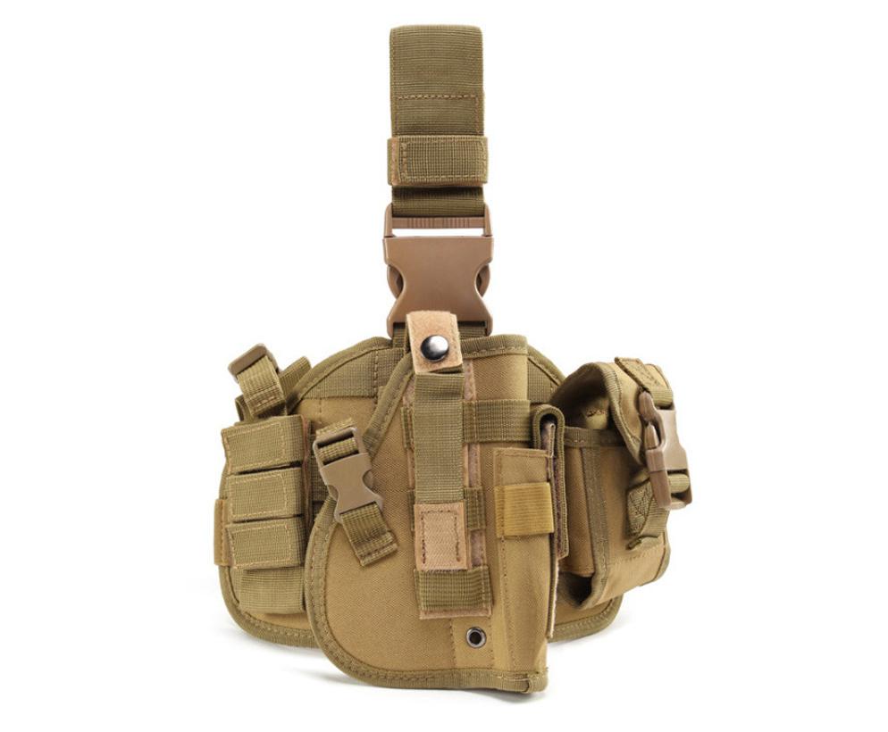 Multi functional waist style CS camouflage tornado gun case protection quick release outdoor combination tactical gun bag