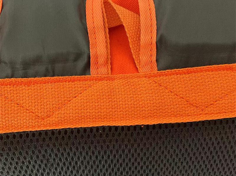 Rescue backpack backpack with thickened and reinforced canvas strap and reflective strip 