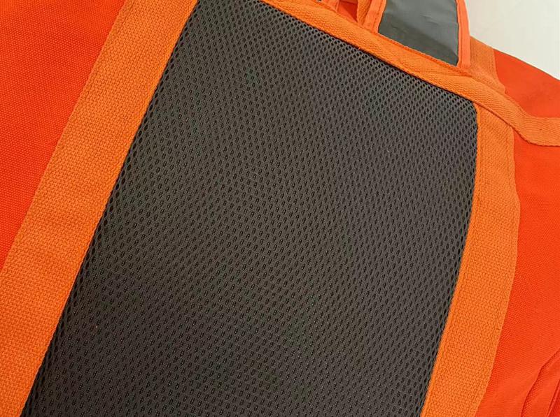 Rescue backpack backpack with thickened and reinforced canvas strap and reflective strip 