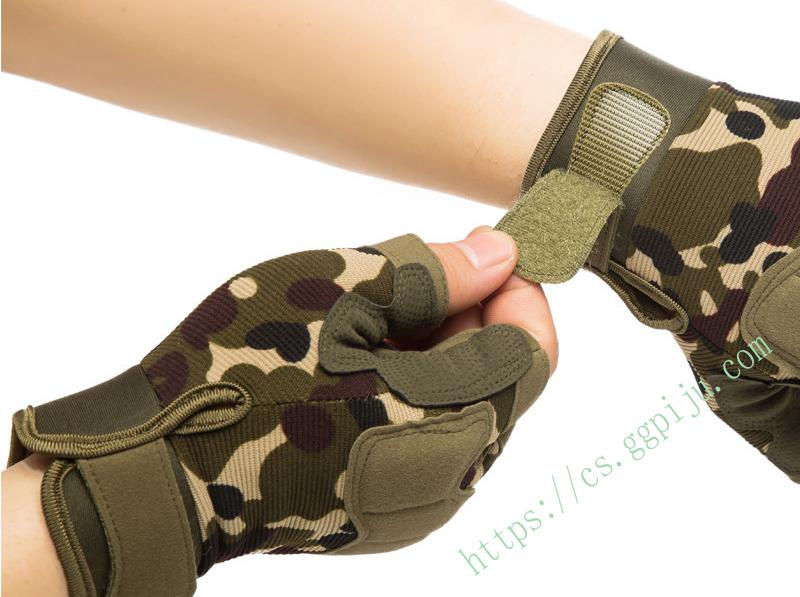 Half Finger Tactical Gloves Camouflage Special Forces Outdoor Sports Cycling Mountaineering 