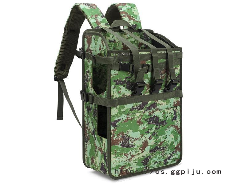 Wireless Radio Tactical Attack Backpack Dual Shoulder Camouflage Bag 