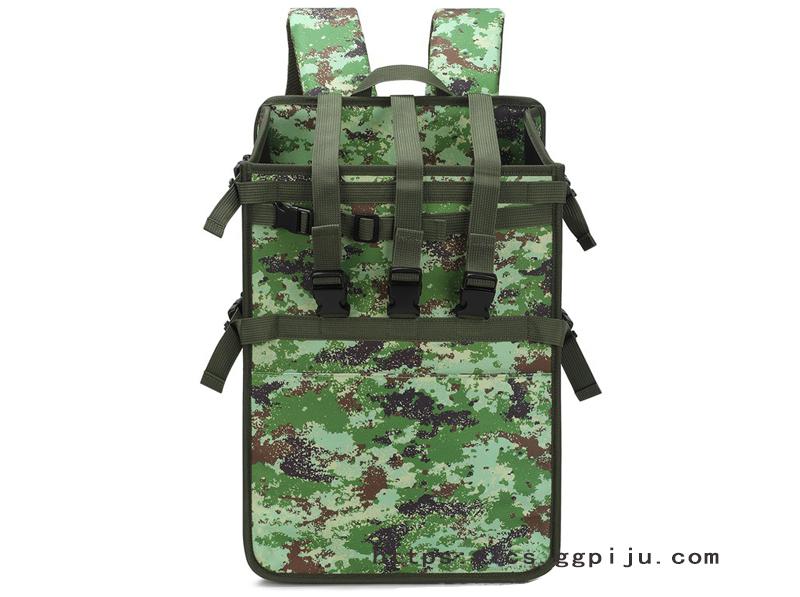 Wireless Radio Tactical Attack Backpack Dual Shoulder Camouflage Bag 