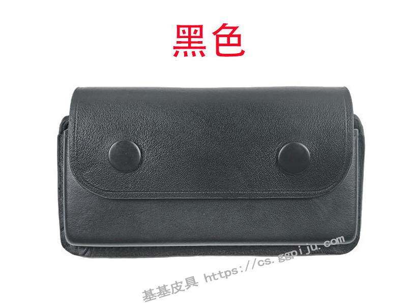 97-2 Single Chamber 5-Pocket Leather Holster for Type 97 18.4mm Birdshot, Yellow Foldable 5-Round Magazine, Genuine Double-Row Pouch 