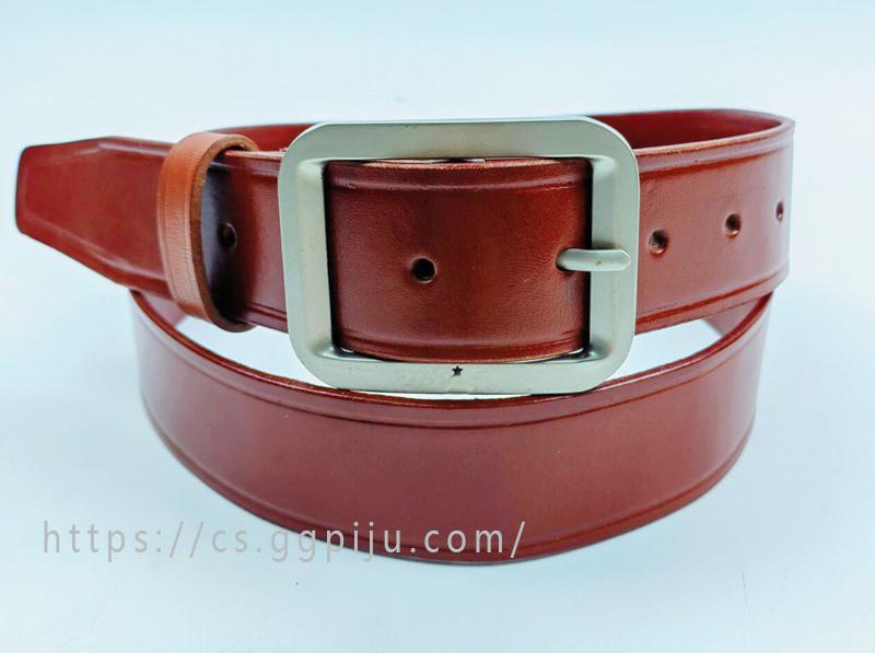 Pilot Belt Buckle Tactical Waist Accessories Belt 4CM Yellow Cowhide 